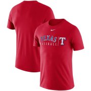 Wholesale Cheap Texas Rangers Nike 2019 Practice T-Shirt Red