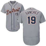 Wholesale Cheap Tigers #19 Anibal Sanchez Grey Flexbase Authentic Collection Stitched MLB Jersey