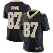 Wholesale Cheap Nike Saints #87 Jared Cook Black Team Color Men's Stitched NFL Vapor Untouchable Limited Jersey