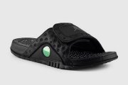 Wholesale Cheap Air Jordan Hydro 13 sandals Shoes Black Cat