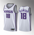 Wholesale Cheap Men's Sacramento Kings #18 Jalen Slawson White 2023 Draft Association Edition Stitched Jersey
