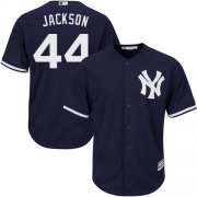 Wholesale Cheap Yankees #44 Reggie Jackson Navy blue Cool Base Stitched Youth MLB Jersey