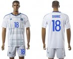 Wholesale Cheap Bosnia Herzegovina #18 Djuric Away Soccer Country Jersey