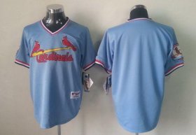 Wholesale Cheap Cardinals Blank Blue 1982 Turn Back The Clock Stitched MLB Jersey