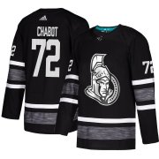 Wholesale Cheap Adidas Senators #72 Thomas Chabot Black Authentic 2019 All-Star Stitched NHL Jersey