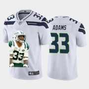 Cheap Seattle Seahawks #33 Jamal Adams Nike Team Hero 1 Vapor Limited NFL 100 Jersey White