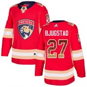 Wholesale Cheap Adidas Panthers #27 Nick Bjugstad Red Home Authentic Drift Fashion Stitched NHL Jersey