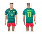 Wholesale Cheap Cameroon #11 Makoun Home World Cup Soccer Country Jersey