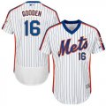 Wholesale Cheap Mets #16 Dwight Gooden White(Blue Strip) Flexbase Authentic Collection Cooperstown Stitched MLB Jersey