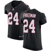Wholesale Cheap Nike Falcons #24 Devonta Freeman Black Alternate Men's Stitched NFL Vapor Untouchable Elite Jersey