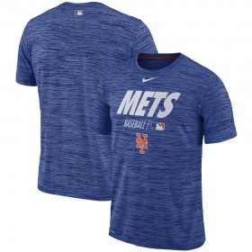 Wholesale Cheap New York Mets Nike Authentic Collection Velocity Team Issue Performance T-Shirt Royal