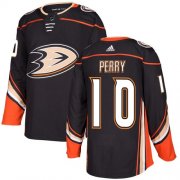 Wholesale Cheap Adidas Ducks #10 Corey Perry Black Home Authentic Stitched NHL Jersey