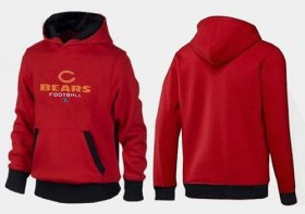 Wholesale Cheap Chicago Bears Critical Victory Pullover Hoodie Red & Black