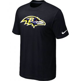Wholesale Cheap Nike Baltimore Ravens Sideline Legend Authentic Logo Dri-FIT NFL T-Shirt Black