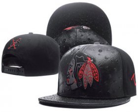 Wholesale Cheap Chicago Blackhawks Snapback Ajustable Cap Hat GS 12