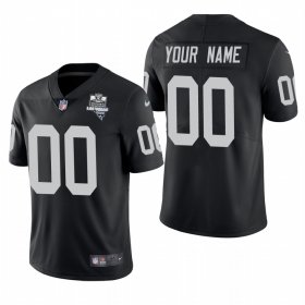 Wholesale Cheap Las Vegas Raiders Custom Men\'s Nike 2020 Inaugural Season Vapor Limited NFL Jersey Black