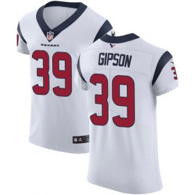Wholesale Cheap Nike Texans #39 Tashaun Gipson White Men\'s Stitched NFL Vapor Untouchable Elite Jersey