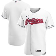Wholesale Cheap Cleveland Indians Men's Nike White Home 2020 Authentic Team MLB Jersey