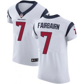 Wholesale Cheap Nike Texans #7 Ka\'imi Fairbairn White Men\'s Stitched NFL Vapor Untouchable Elite Jersey