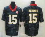 Wholesale Cheap Men's Kansas City Chiefs #15 Patrick Mahomes 2020 Camo Limited Stitched Nike NFL Jersey