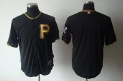 Wholesale Cheap Pirates Blank Black Cool Base Stitched MLB Jersey
