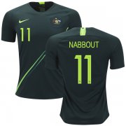 Wholesale Cheap Australia #11 Nabbout Away Soccer Country Jersey