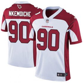 Wholesale Cheap Nike Cardinals #90 Robert Nkemdiche White Men\'s Stitched NFL Vapor Untouchable Limited Jersey