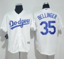 Wholesale Cheap Dodgers #35 Cody Bellinger White New Cool Base Stitched MLB Jersey