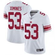 Wholesale Cheap Nike Giants #53 Oshane Ximines White Men's Stitched NFL Vapor Untouchable Limited Jersey
