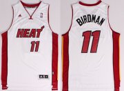 Wholesale Cheap Miami Heat Blank #11 Birdman Nickname White Swingman Jersey