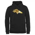 Wholesale Cheap Men's Denver Broncos Pro Line Black Gold Collection Pullover Hoodie