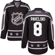 Wholesale Cheap Sharks #8 Joe Pavelski Black 2017 All-Star Pacific Division Stitched NHL Jersey