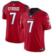 Cheap Men's Houston Texans #7 C.J. Stroud Red 2023 F.U.S.E Vapor Untouchable Football Stitched Jersey