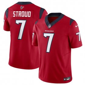 Cheap Men\'s Houston Texans #7 C.J. Stroud Red 2023 F.U.S.E Vapor Untouchable Football Stitched Jersey