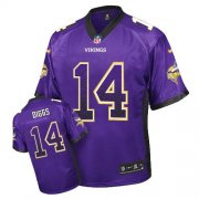 Wholesale Cheap Nike Vikings #14 Stefon Diggs Purple Team Color Men's Stitched NFL Elite Drift Fashion Jersey