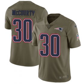 Wholesale Cheap Nike Patriots #30 Jason McCourty Olive Men\'s Stitched NFL Limited 2017 Salute To Service Jersey