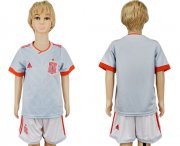 Wholesale Cheap Spain Blank Away Kid Soccer Country Jersey
