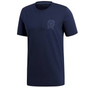 Wholesale Cheap Manchester United adidas RM Graphic T-Shirt Navy