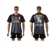Wholesale Cheap Galatasaray SK #14 Sneijder Away Soccer Club Jersey