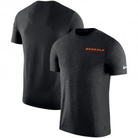 Wholesale Cheap Cincinnati Bengals Nike On-Field Coaches UV Performance T-Shirt Black