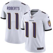Wholesale Cheap Nike Ravens #11 Seth Roberts White Youth Stitched NFL Vapor Untouchable Limited Jersey