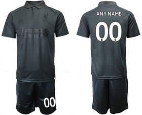 Wholesale Cheap Liverpool Personalized Black Soccer Club Jersey