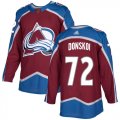 Wholesale Cheap Adidas Avalanche #72 Joonas Donskoi Burgundy Home Authentic Stitched Youth NHL Jersey