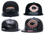 Wholesale Cheap NFL Chicago Bears Team Logo Black Adjustable Hat A66