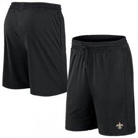 Wholesale Cheap Men\'s New Orleans Saints Black Performance Shorts