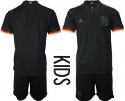 Wholesale Cheap 2021 European Cup Germany away Youth soccer jerseys