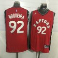 Wholesale Cheap Men's Toronto Raptors #92 Lucas Nogueira Red New NBA Rev 30 Swingman Jersey