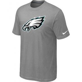 Wholesale Cheap Philadelphia Eagles Sideline Legend Authentic Logo Dri-FIT Nike NFL T-Shirt Light Grey