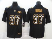 Wholesale Cheap Men's San Francisco 49ers #97 Nick Bosa Jesus Faith Black Vapor Untouchable Stitched NFL Nike Limited Jersey