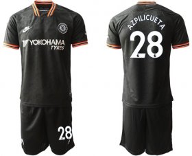 Wholesale Cheap Chelsea #28 Azpilicueta Third Soccer Club Jersey